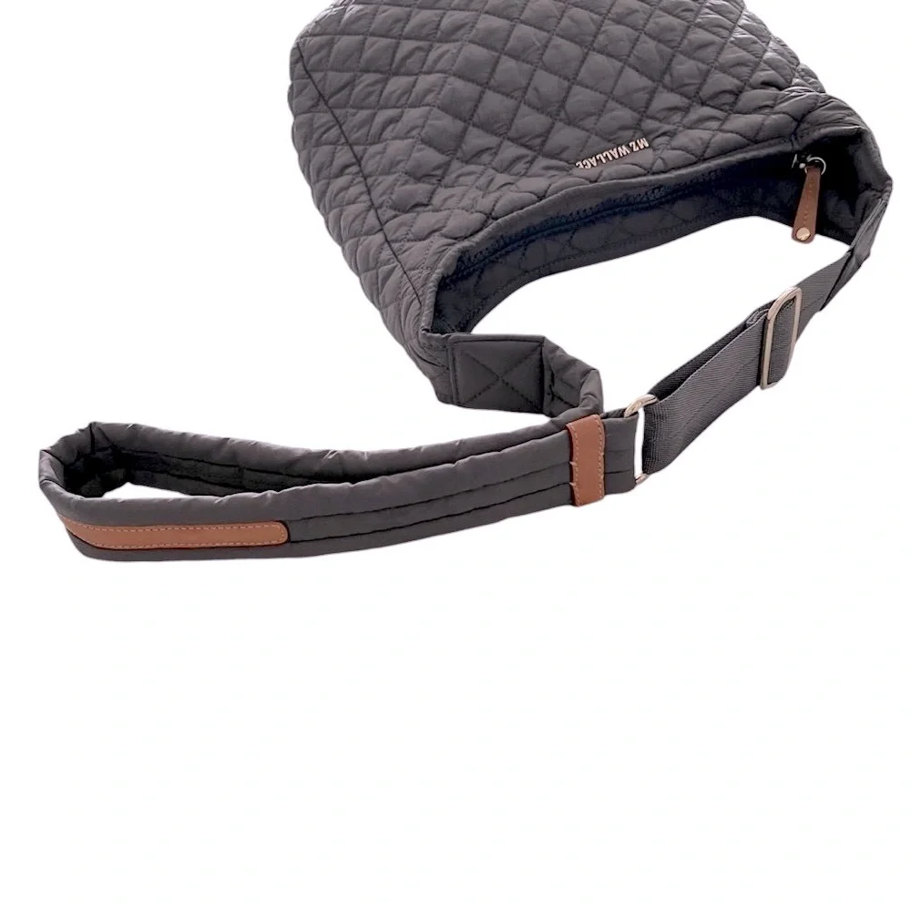 MZ Wallace Quilted Crossbody Bag in Taupe - Picture 5 of 16